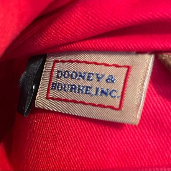 Dooney & Bourke Black Leather Handbag - Picture 3 of 8